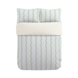 Spitalfields Rose Cotton Duvet Cover Set