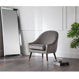 Aubrie Velvet Armchair