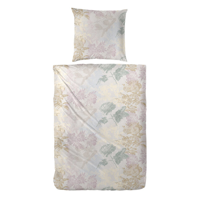 Ariaana Cotton Floral Duvet Cover Set with Pillow Shams Included
