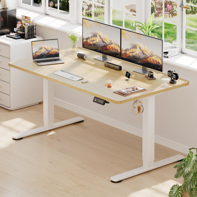 Mallus Adjustable Height Steel Standing Desk