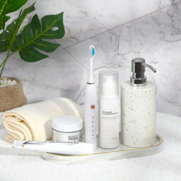 Bathroom Vanity Tray,Oval Storage Tray