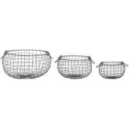 Small Pear Shape Wire Basket