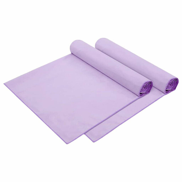 Sunlounger Towels 2 Pcs Pink 210 X 75 Cm