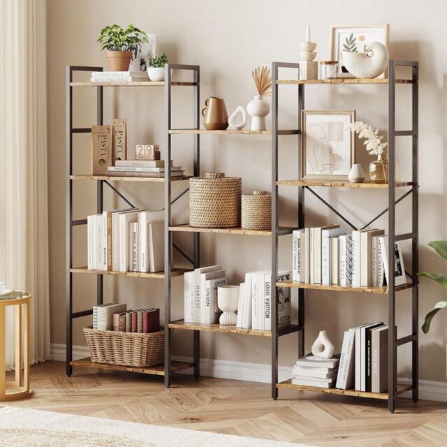 138cm H x 158cm W Steel Bookcase