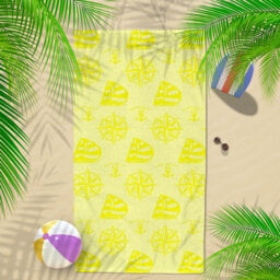 Aine Fun Embossed Beach Towel 75x150