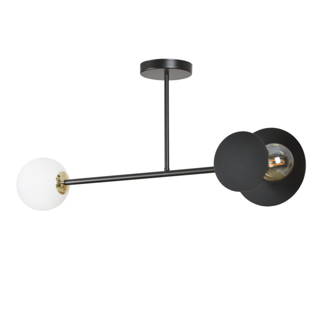 Cifuentes Glass Semi Flush Mount