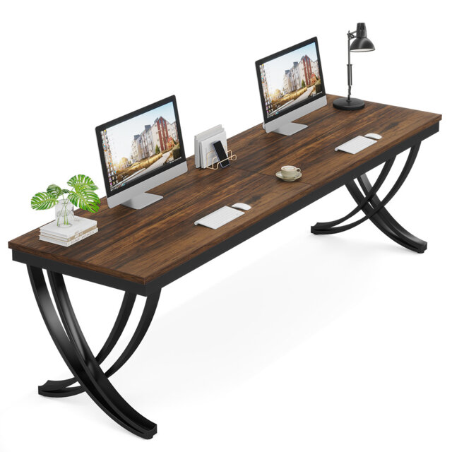 "Kynara 78.74"" W Rectangle Writing Desk"