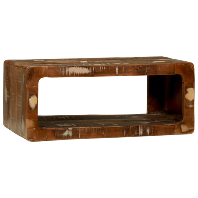 TV Cabinet With Shelf With Storage Solid Mango Wood