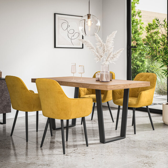 Ahlina 6 - Person Dining Set