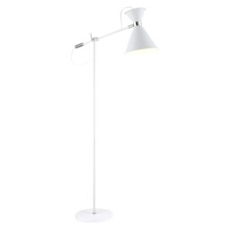 Gerhart 144cm White Task Floor Lamp