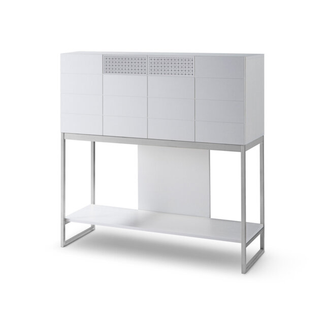 Hamayel Metal Base Secretary Desk