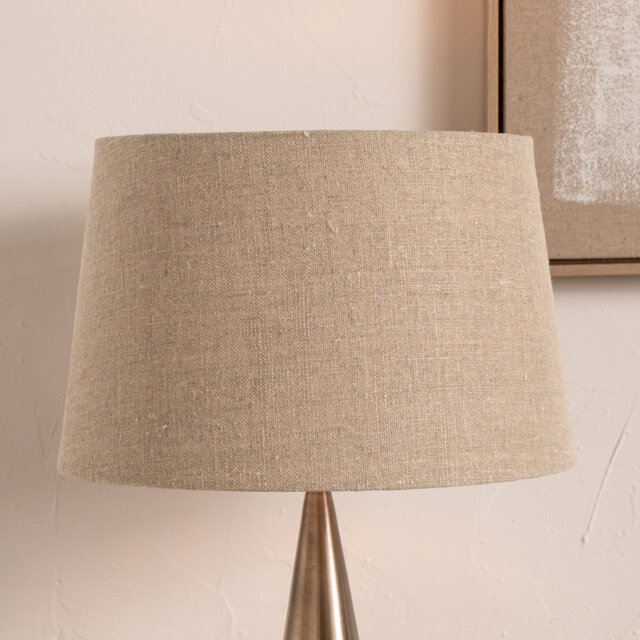 Hindelang Linen Empire Lamp Shade ( Clip On ) in Natural