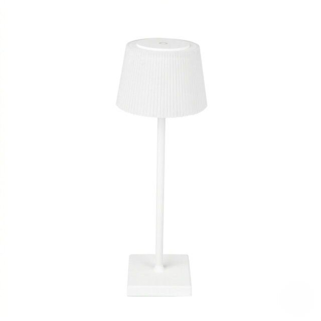 Ener J Wireless LED Table Lamp 4W White CCT Dimmable IP44 Rechargeable Cordless 1800mAh