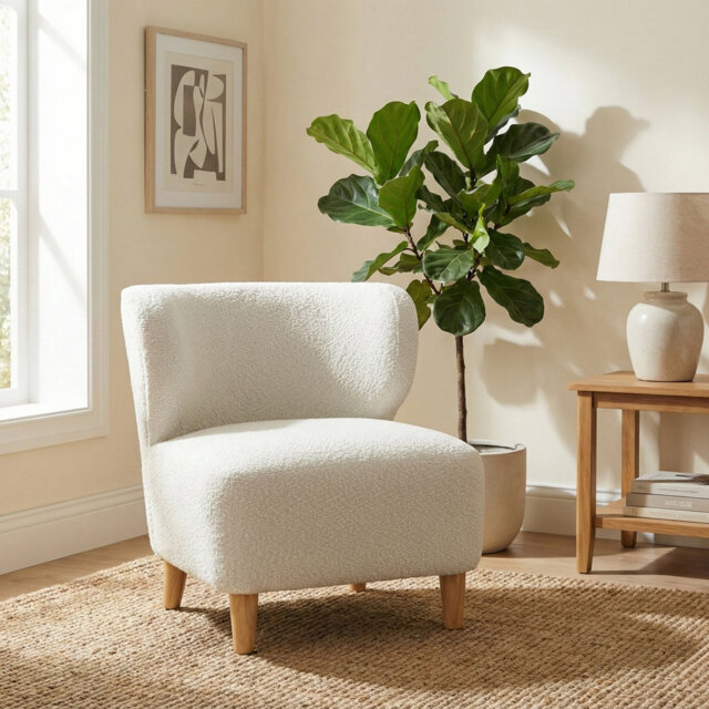 Jann 74cm Wide Bedroom Chair