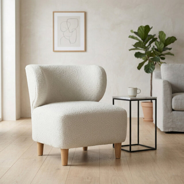 Jann 74cm Wide Bedroom Chair