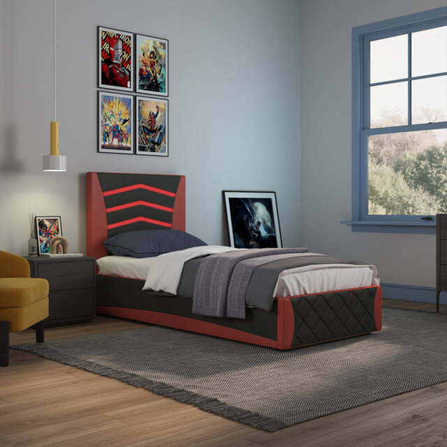 Cyrelle Upholstered Ottoman Storage Bed