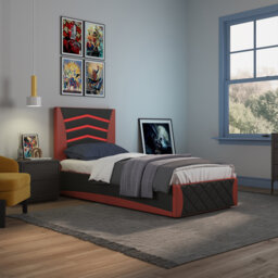 Cyrelle Upholstered Ottoman Storage Bed