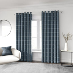 Harper Lined Eyelet Room Darkening Curtains