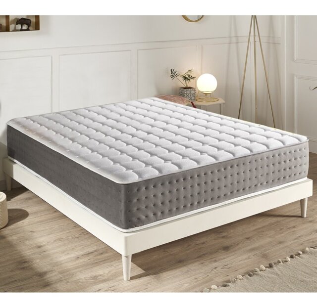 Willingford Memory Foam Mattress - Height 30 cm - 13 Comfort Zones - 5 cm Memory Gel - Elastic