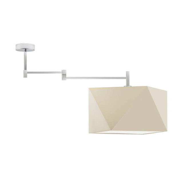 Demarie Fabric Semi Flush Mount