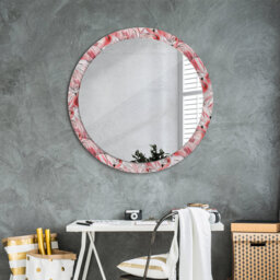 Huldar Glass Flat Wall Mirror