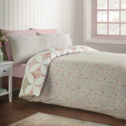 Pinsonic Patchwork Reversible Duvet Cover Set