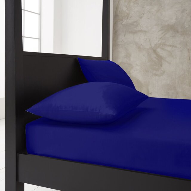 Premium Housewife Pillowcases Solid Colour Polycotton Material 50x75cm Size Easy Care Machine Washable Bedding