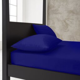 Premium Housewife Pillowcases Solid Colour Polycotton Material 50x75cm Size Easy Care Machine Washable Bedding