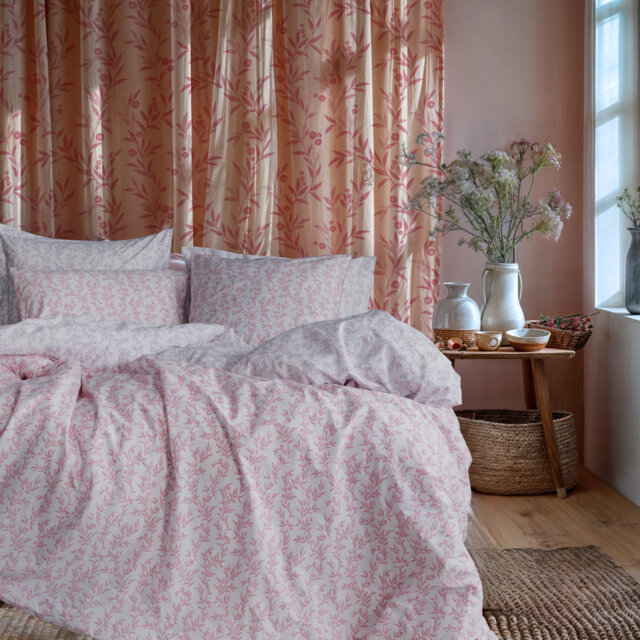 Cotton Duvet Cover with Pillowcases Included