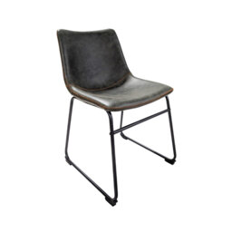 48cm H Upholstered Side Chair in Green