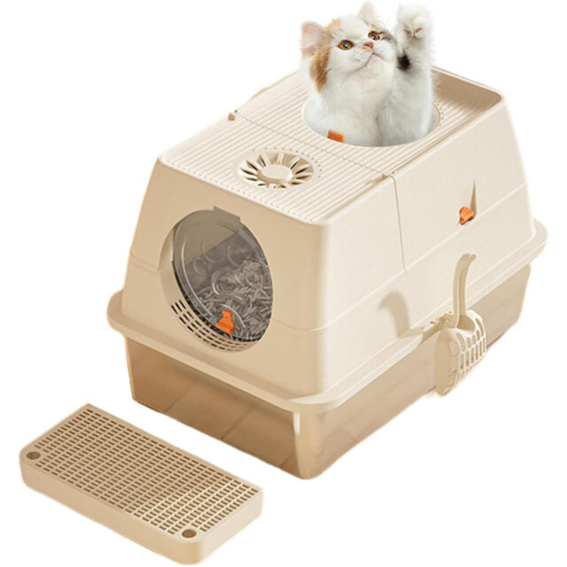 Stainless Steel Litter Box Enclosure