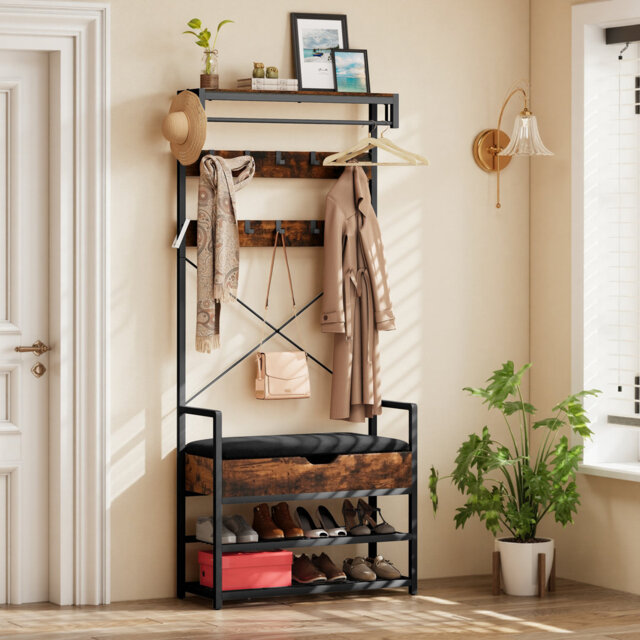 Hall Tree 80cm Wide