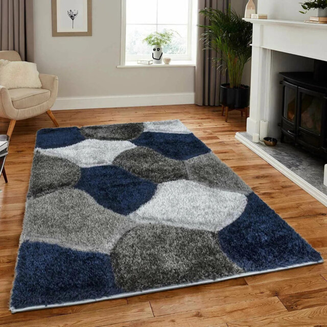 Luxury Soft Large Shaggy Rugs Modern Design Fluffy Rug For Living Room Bedroom Small Floor Mats