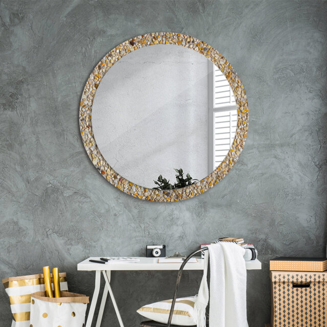 Huldar Glass Flat Wall Mirror