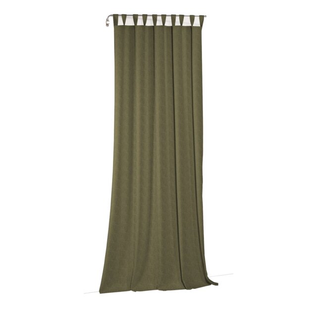 Branton Tab Top Curtain Single Panel, opaque