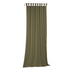 Branton Tab Top Curtain Single Panel, opaque