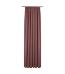 Yvette Pencil Pleat Blackout Single Curtain