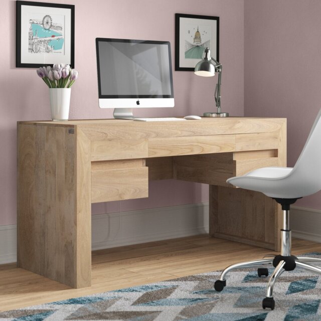 Donoghue Solid Wood Writing Desk
