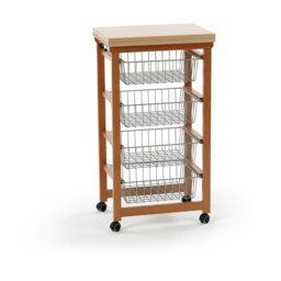 Millwright Solid Wood Kitchen Cart