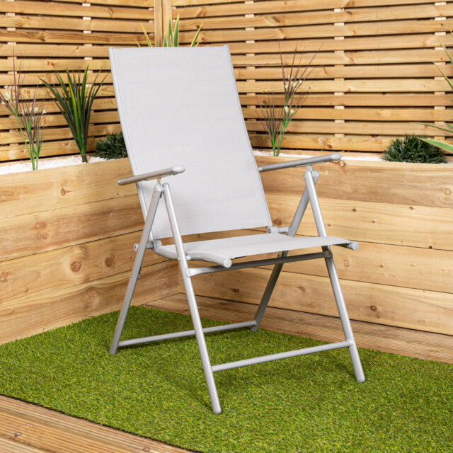 Foldable Outdoor Patio Dining Armchair