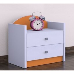 Emilio 2 Drawer Nightstand