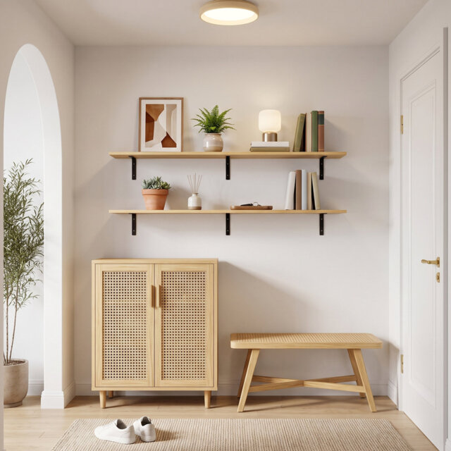 2 Piece Floating Shelf