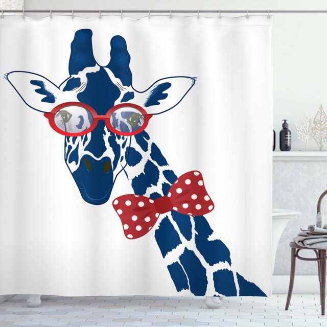 Belma Polyester Shower Curtain Set
