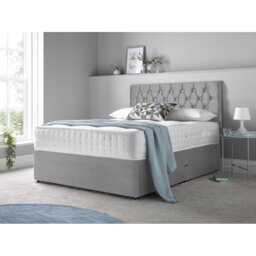 Matherville Upholstered Divan Bed with Mattress