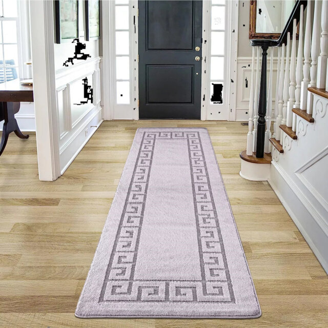 Aimah Power Loom Silver Area Rug