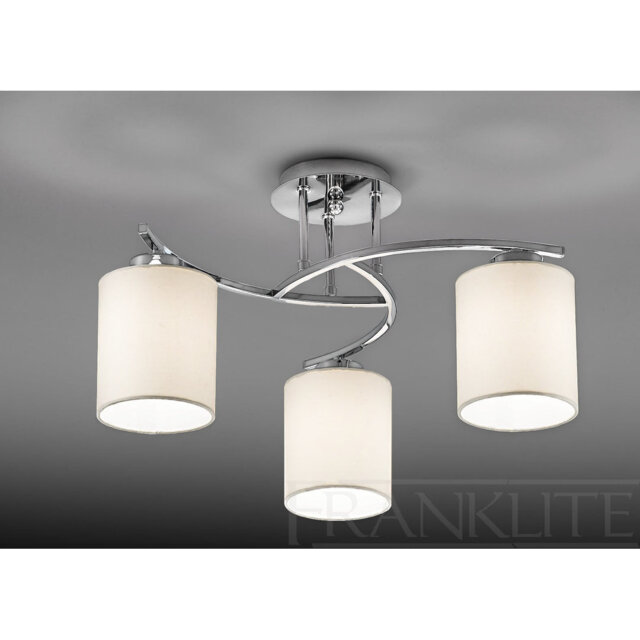 3 - Light Drum Chandelier