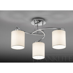 3 - Light Drum Chandelier
