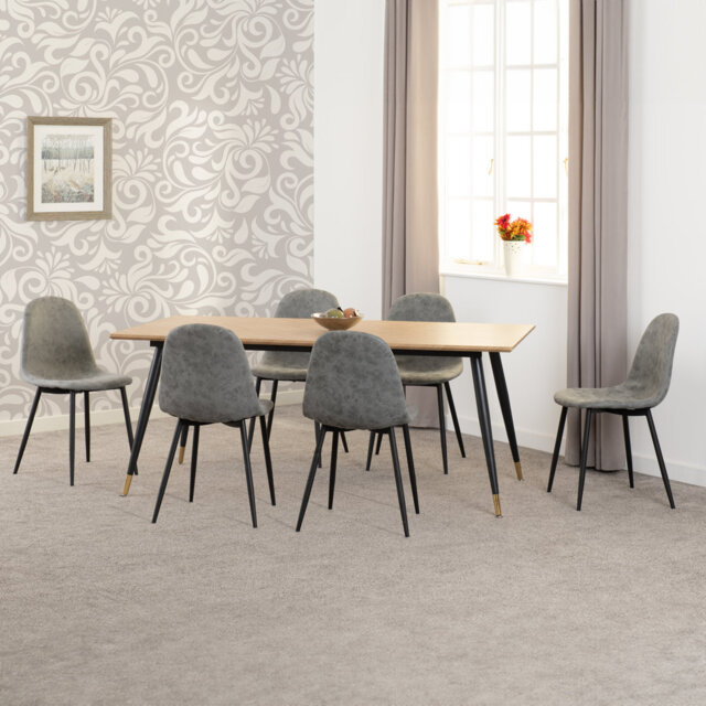 Addiemae 6 - Person Dining Set