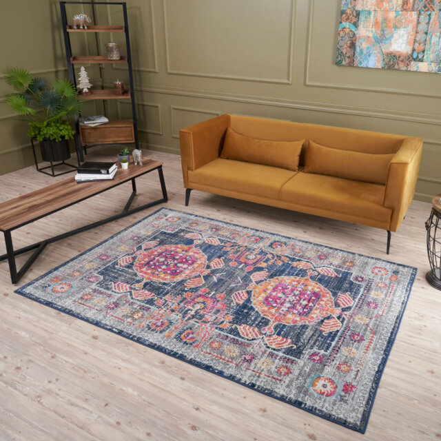 Marrakech Vintage Rugs in Multicolour - 400