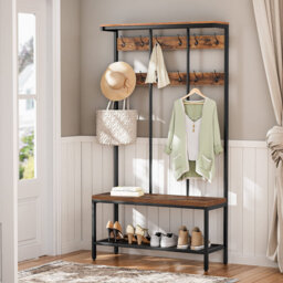 Anamaris Hall Tree 100cm Wide with Bench and Shoe Storage